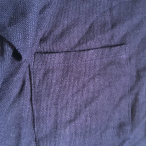 NEW Never Worn Navy Blue Waterfall Super Soft Cardigan Size Small - Picture 4 of 9
